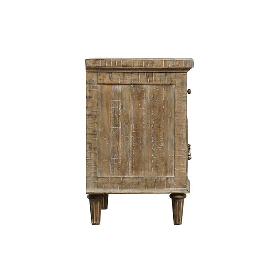 Haynes Set of Two, Sandstone Buff 2-Drawer Nightstand with USB