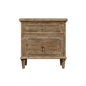 Haynes Set of Two, Sandstone Buff 2-Drawer Nightstand with USB