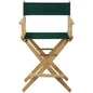 American Trails Extra-Wide Premium 24"  Directors Chair Natural Frame W/Hunter Color Cover