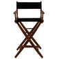 American Trails Extra-Wide Premium 30"  Directors Chair Mission Oak Frame W/Black Color Cover
