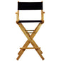 30" Director's Chair Natural Frame-Navy Blue Canvas