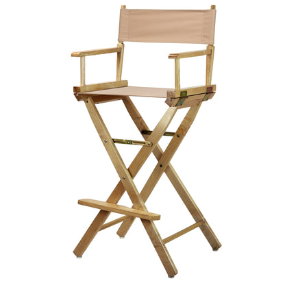 30" Director's Chair Natural Frame-Tan Canvas