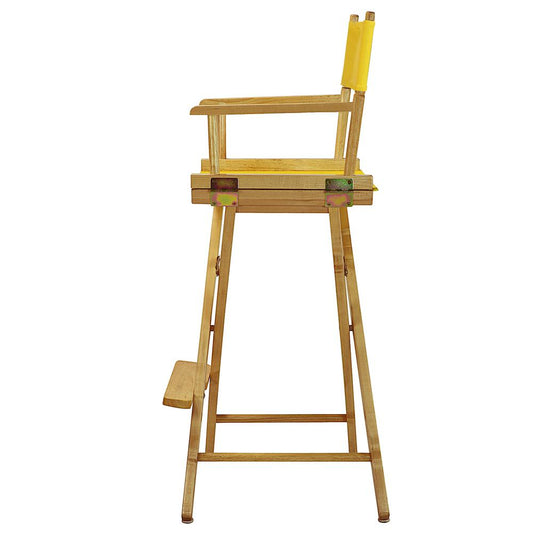 30" Director's Chair Natural Frame-Gold Canvas