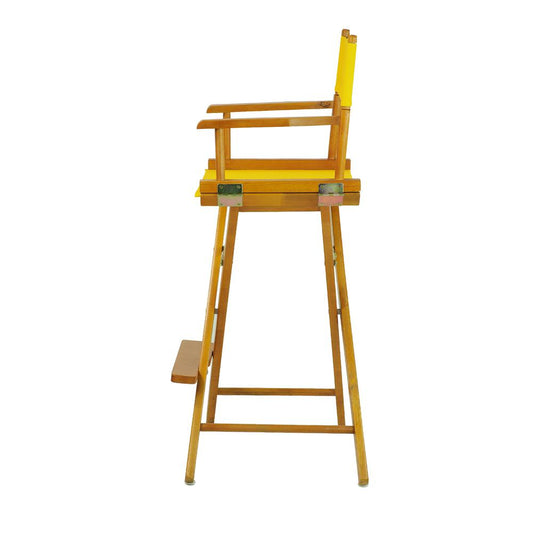30" Director's Chair Honey Oak Frame-Gold Canvas