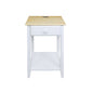 Night Owl Nightstand with USB Port - Natural White