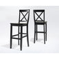 X-Back 2-Piece Bar Stool Set - 2 Stools