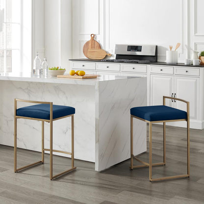 Harlowe 2-Piece Counter Height Bar Stool Set - 2 Stools