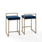 Harlowe 2-Piece Counter Height Bar Stool Set - 2 Stools