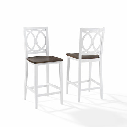 Charlotte 2-Piece Counter Height Bar Stool Set - 2 Stools