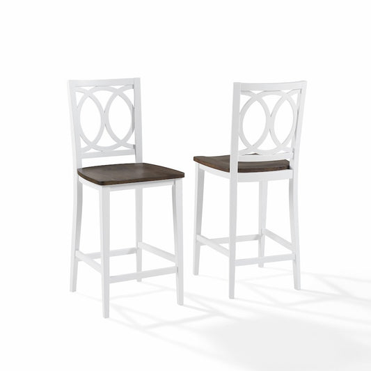 Charlotte 2-Piece Counter Height Bar Stool Set - 2 Stools