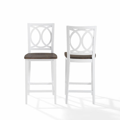 Charlotte 2-Piece Counter Height Bar Stool Set - 2 Stools