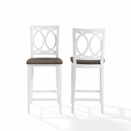 Charlotte 2-Piece Counter Height Bar Stool Set - 2 Stools
