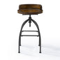 Edison Adjustable Height Swivel Bar Stool