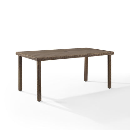 Bradenton Wicker Outdoor Dining Table