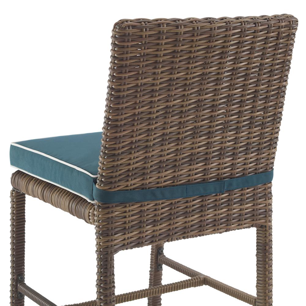Bradenton 7Pc Wicker Outdoor Dining Set - Dining Table & 6 Dining Chairs