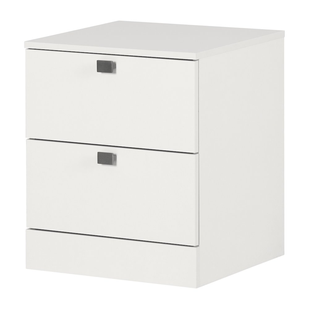 Spark Nightstand, Pure White