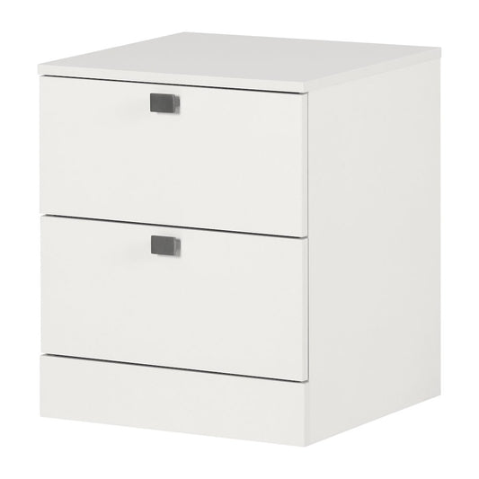 Spark Nightstand, Pure White