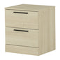 Step One Essential Nightstand, Bleached Oak