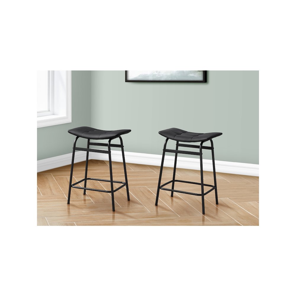 Barstool, Counter Height, Set Of 2, Kitchen