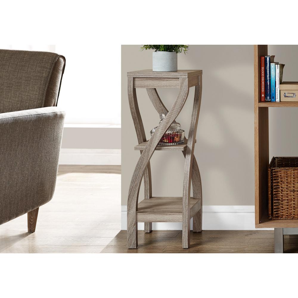 Accent Table, Side, End, Plant Stand, Square, Living Room, Bedroom