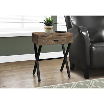 Accent Table, Side, End, Nightstand, Lamp, Storage Drawer, Living Room