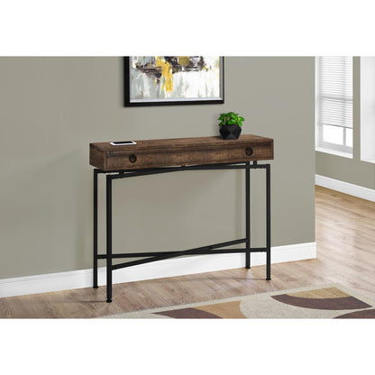 Accent Table, Console, Entryway, Narrow, Sofa, Storage Drawer, Living Room
