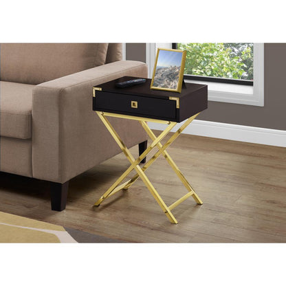 Accent Table, Side, End, Nightstand, Lamp, Storage Drawer, Living Room
