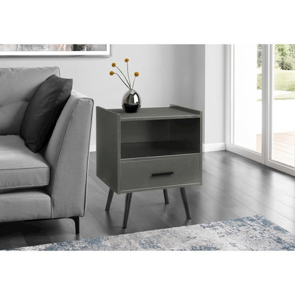 Accent Table,  Living Room, Grey Laminate, Contemporary, Modern