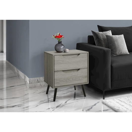 Accent Table,  Living Room, Taupe Laminate, Modern, Contemporary