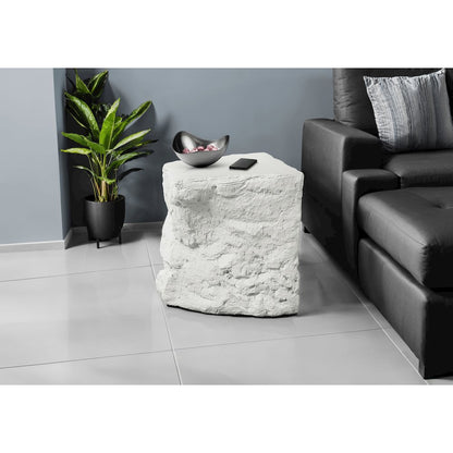 Accent Table, 25H, Side Table, Nightstand, End, White, Contemporary, Modern