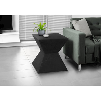 Accent Table, 25H, Side Table, End, Nightstand, Black, Contemporary, Modern