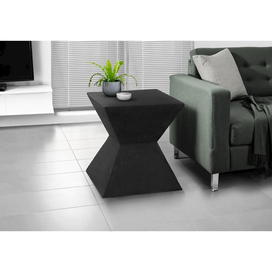 Accent Table, 25H, Side Table, End, Nightstand, Black, Contemporary, Modern