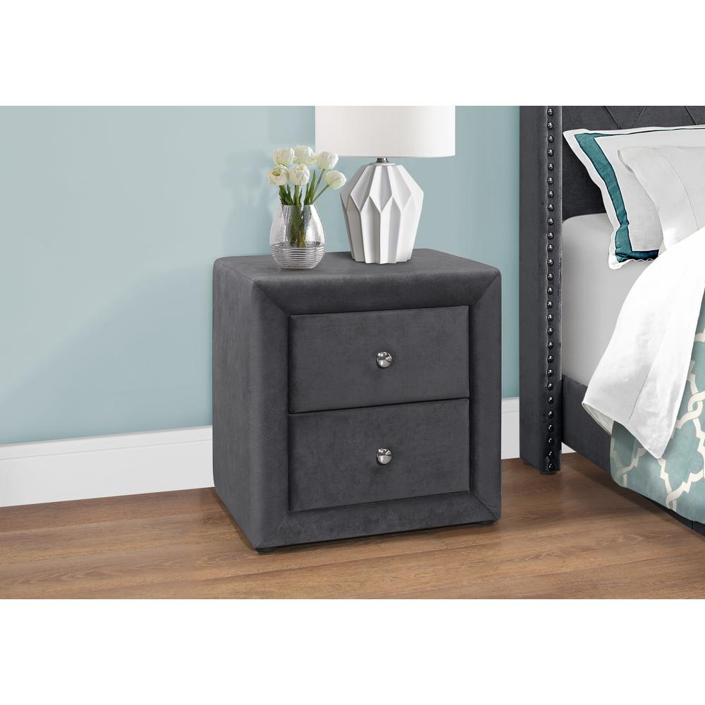 Bedroom Accent, Nightstand, End, Side, Lamp, Storage Drawer, Bedroom