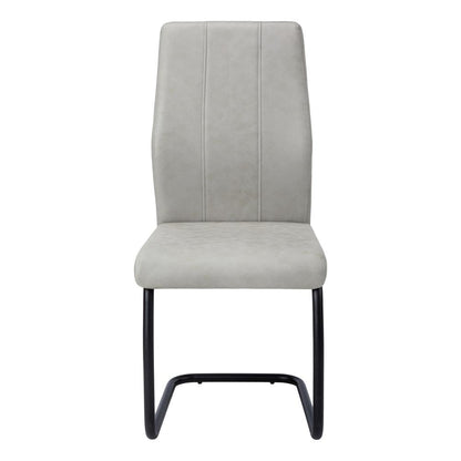 Dining Chair, Set Of 2, Side, Upholstered, Kitchen, Dining Room