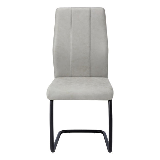 Dining Chair, Set Of 2, Side, Upholstered, Kitchen, Dining Room