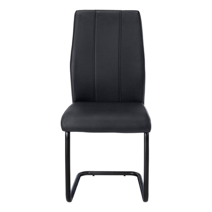 Dining Chair, Set Of 2, Side, Upholstered, Kitchen, Dining Room