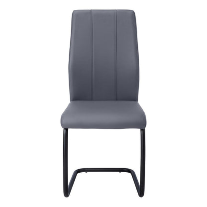 Dining Chair, Set Of 2, Side, Upholstered, Kitchen, Dining Room