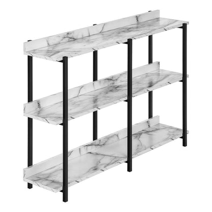 Accent Table, Console, Entryway, Narrow, Sofa, Living Room, Bedroom, White