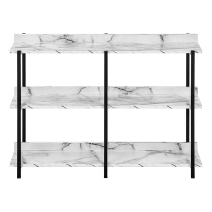 Accent Table, Console, Entryway, Narrow, Sofa, Living Room, Bedroom, White