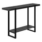 Accent Table, Console, Entryway, Narrow, Sofa, Living Room, Bedroom, Black