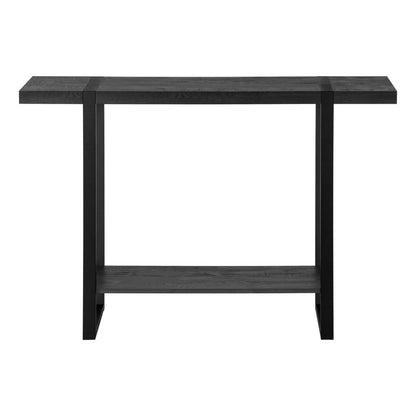Accent Table, Console, Entryway, Narrow, Sofa, Living Room, Bedroom, Black