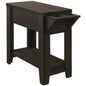 Accent Table, Side, End, Storage, Lamp, Living Room, Bedroom, Brown Laminate