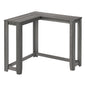 Accent Table, Console, Entryway, Narrow, Corner, Living Room, Bedroom, Grey Lam