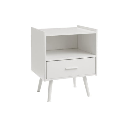 Accent Table,  Living Room, White Laminate, Contemporary, Modern