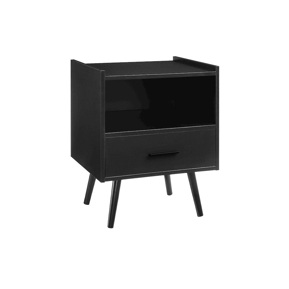 Accent Table,  Living Room, Black Laminate, Contemporary, Modern