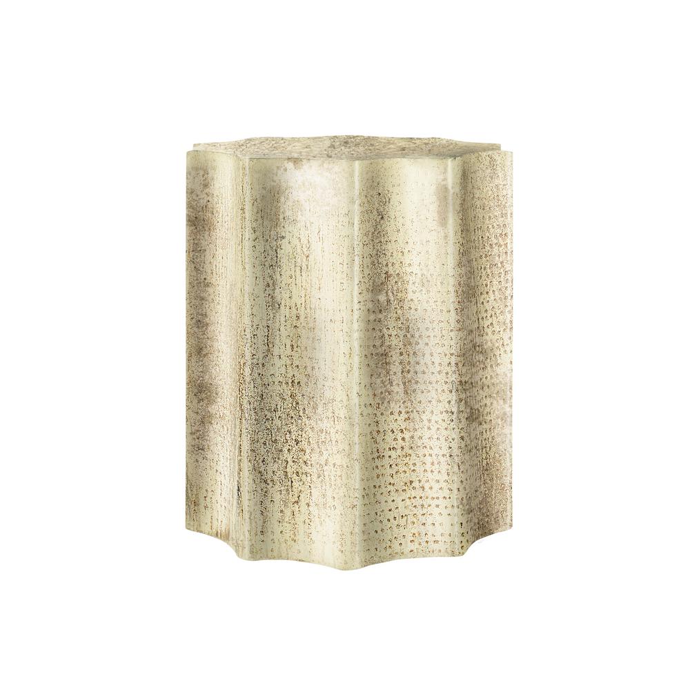 Accent Table, Drum, Side, End, Nightstand, Lamp, Living Room, Bedroom, Gold