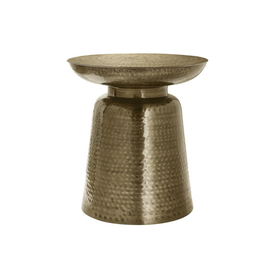Accent Table, Drum, Side, End, Nightstand, Lamp, Living Room, Bedroom, Gold