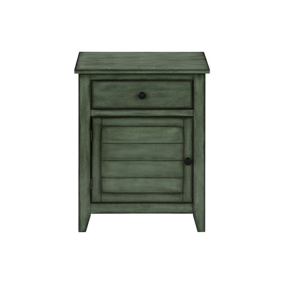 Transitional Accent Table in Green color