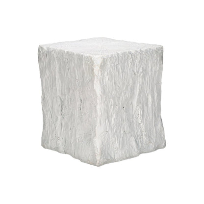 Accent Table, 25H, End, Nightstand, Side Table, Square, White, Contemporary