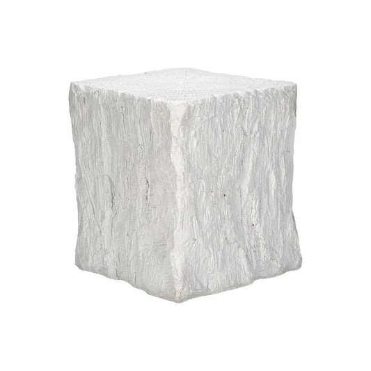 Accent Table, 25H, End, Nightstand, Side Table, Square, White, Contemporary
